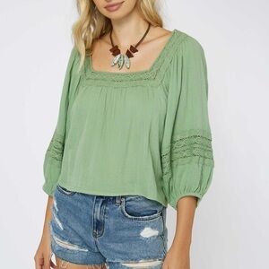 Women’s O’Neill Top Shirt Blouse Doreen New NWT